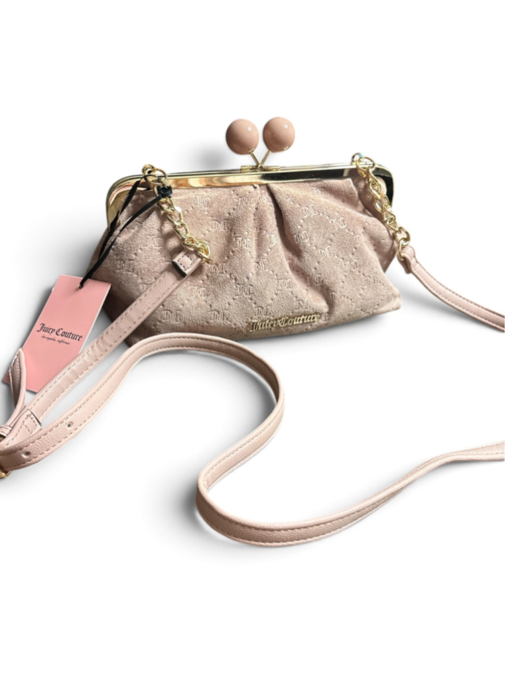 Juicy Couture Beige Clutch Bag
